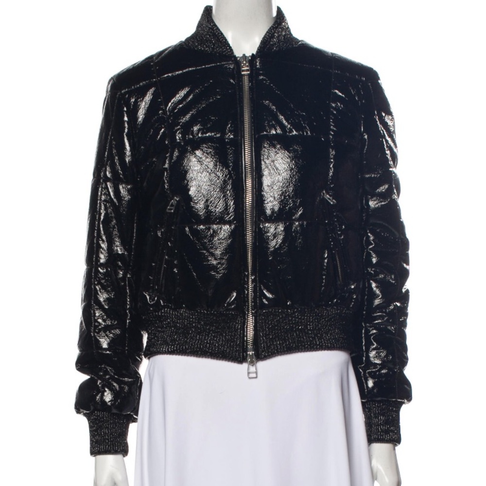 Veronica Beard Malin Black Bomber